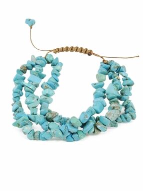 Turquoise  nugget‎ boho bracelet.NWT